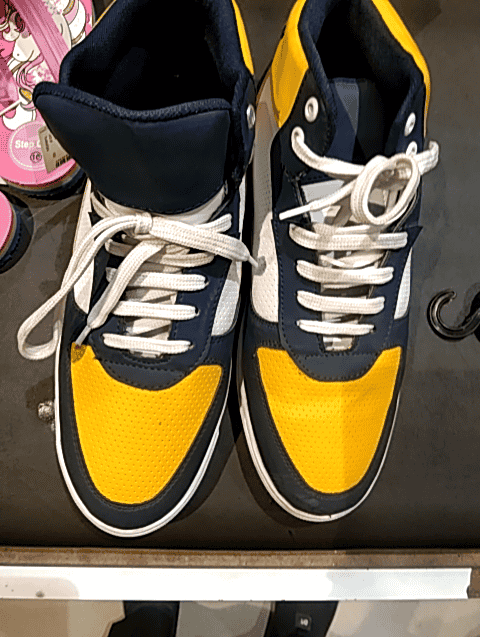 yellow pu (polyurethane) shoes - 20699890 - Standard Image - 0