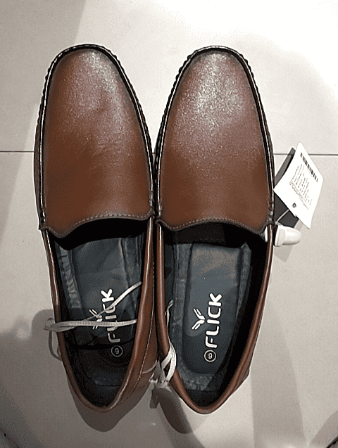 tan pu (polyurethane) shoes - 20699917 -  Zoom Image - 0