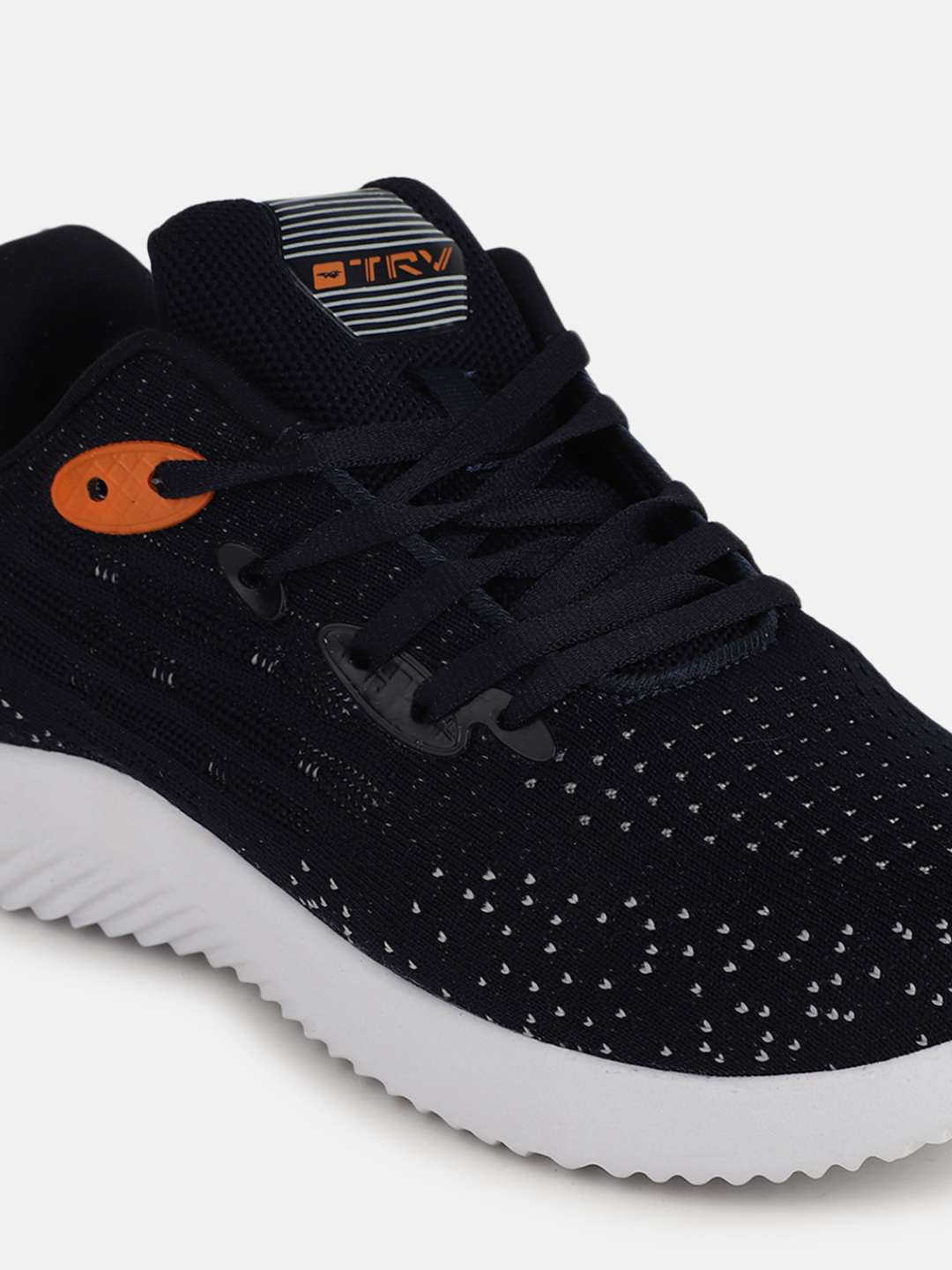 navy blue mesh sports shoes - 20700000 -  Standard Image - 5