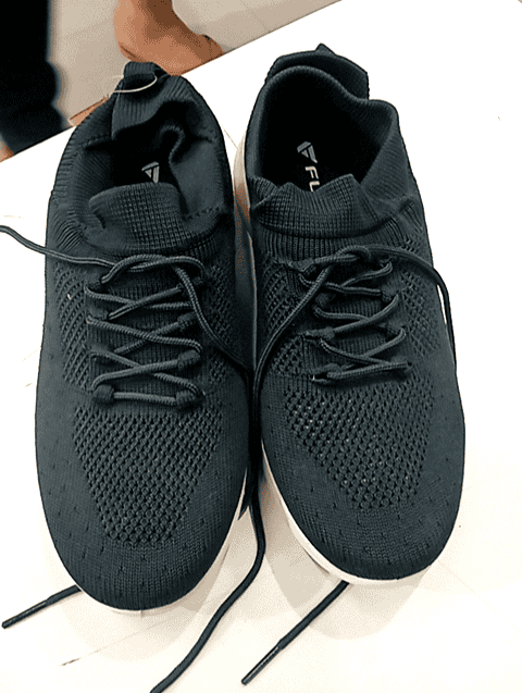 teal knitted sports shoes - 20700049 -  Standard Image - 0
