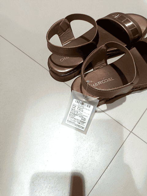 copper pu (polyurethane) sandals - 20701238 -  Zoom Image - 0