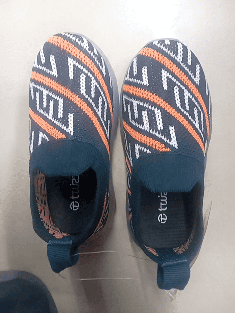 orange knitted casual shoes - 20701372 -  Standard Image - 0