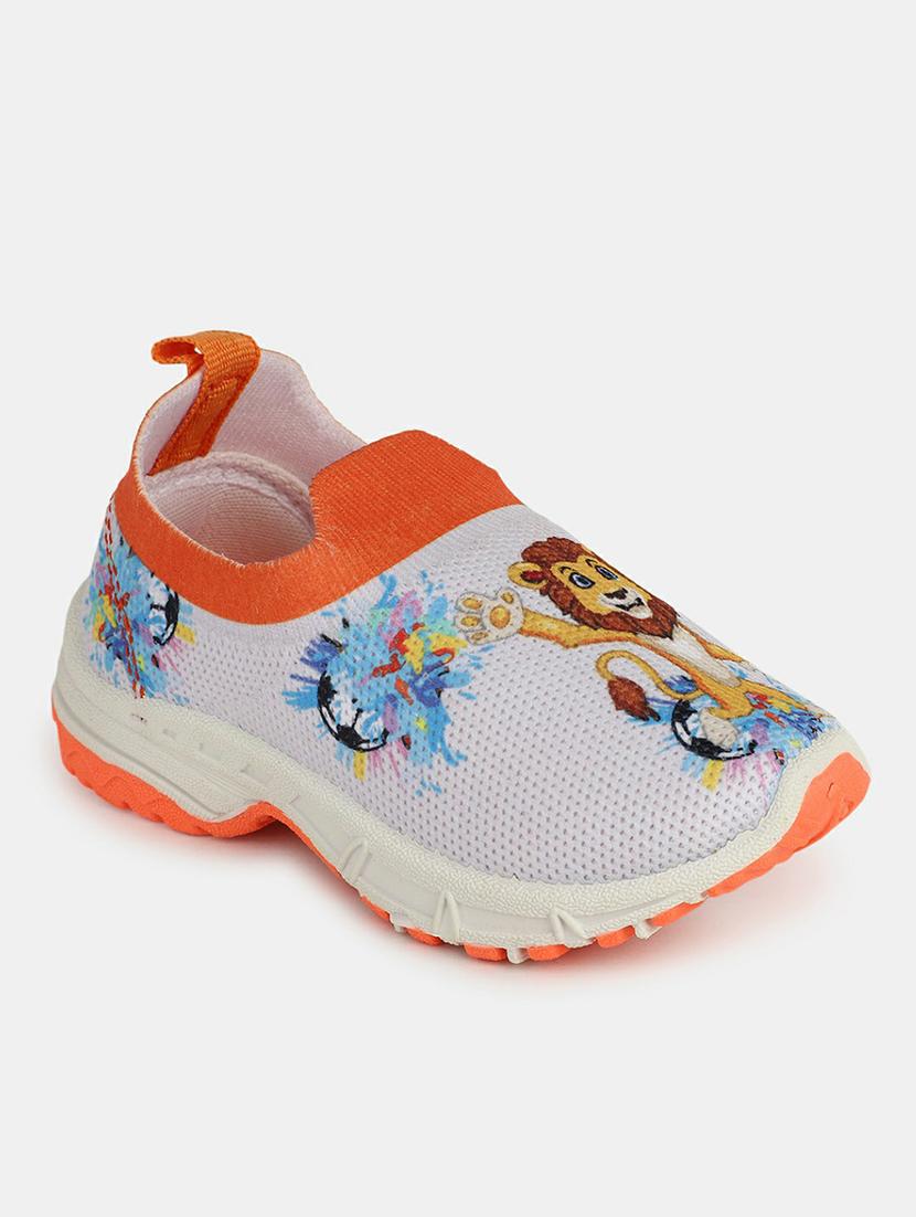 orange pu (polyurethane) casual shoes - 20701383 - Zoom Image - 0