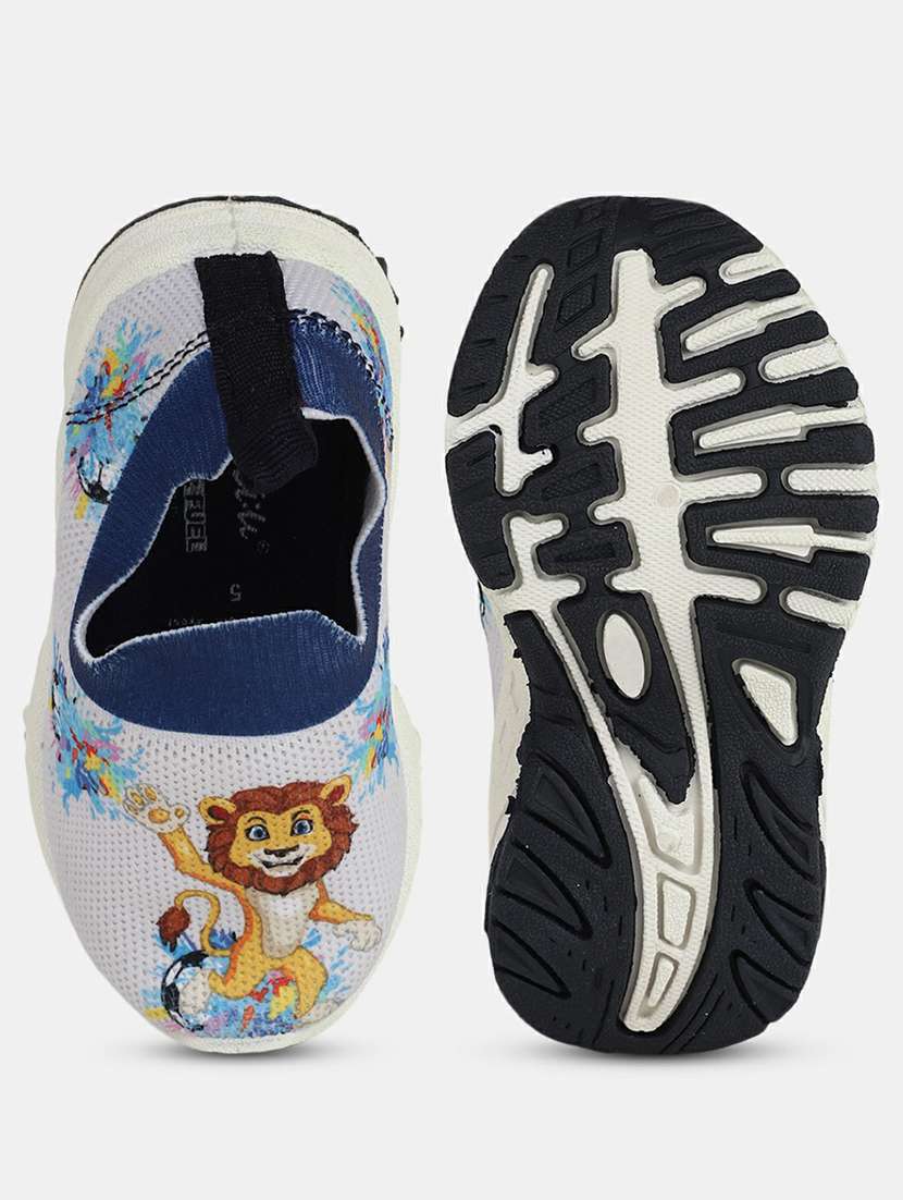 navy blue pu (polyurethane) casual shoes - 20701385 -  Standard Image - 5