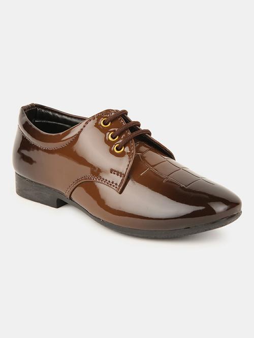 light brown pu (polyurethane) casual shoes - 20701427 - Standard Image - 0