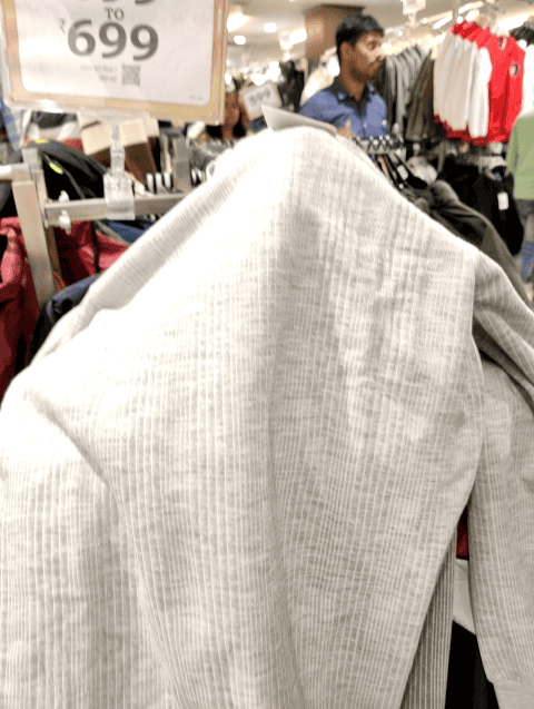 grey melange poly cotton thermal set - 20701667 -  Zoom Image - 0