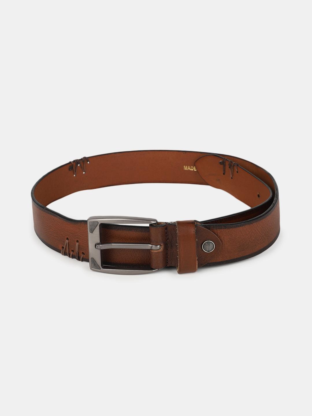 tan leather belt - 20702171 - Zoom Image - 0
