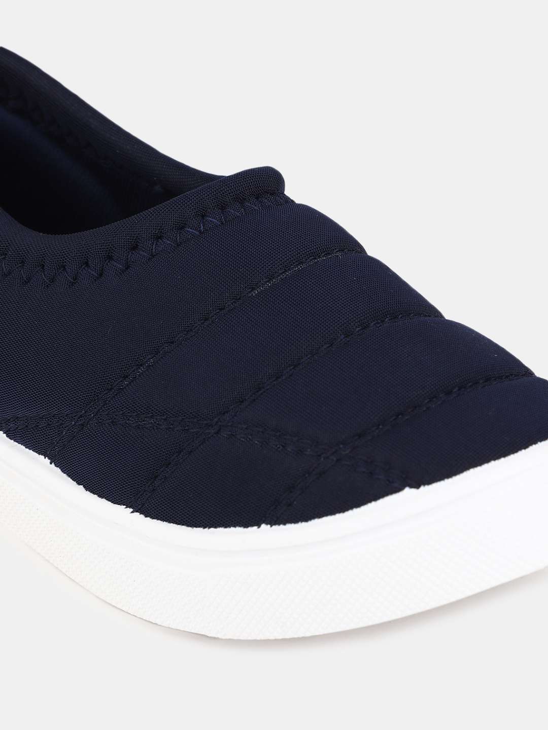 navy blue textile casual shoes - 20702303 - Standard Image - 3