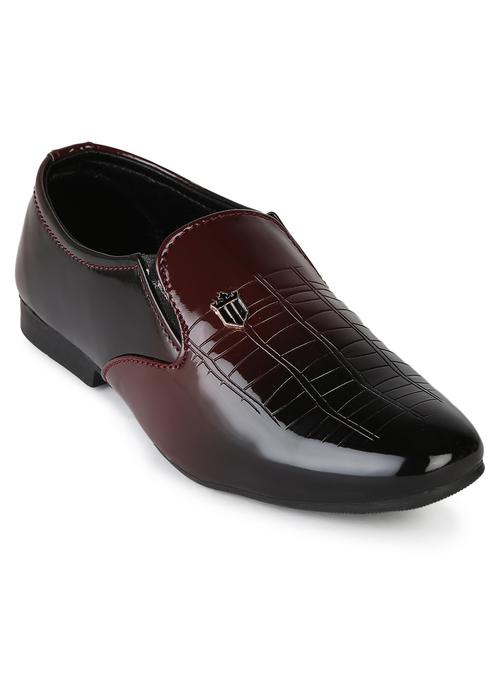 cherry synthetic casual shoes - 20702332 -  Standard Image - 0