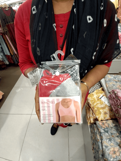 red single jersey bra - 20702973 - Zoom Image - 0