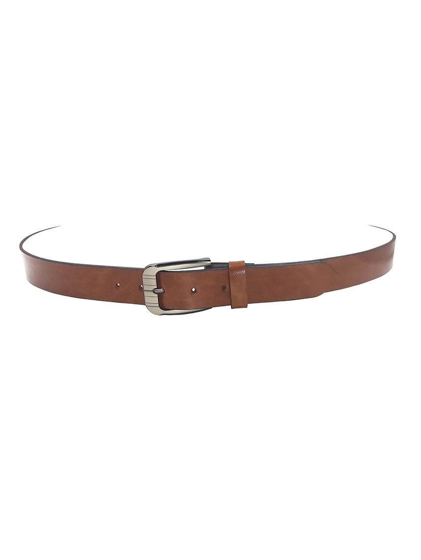 tan leather belt - 20703718 - Standard Image - 3