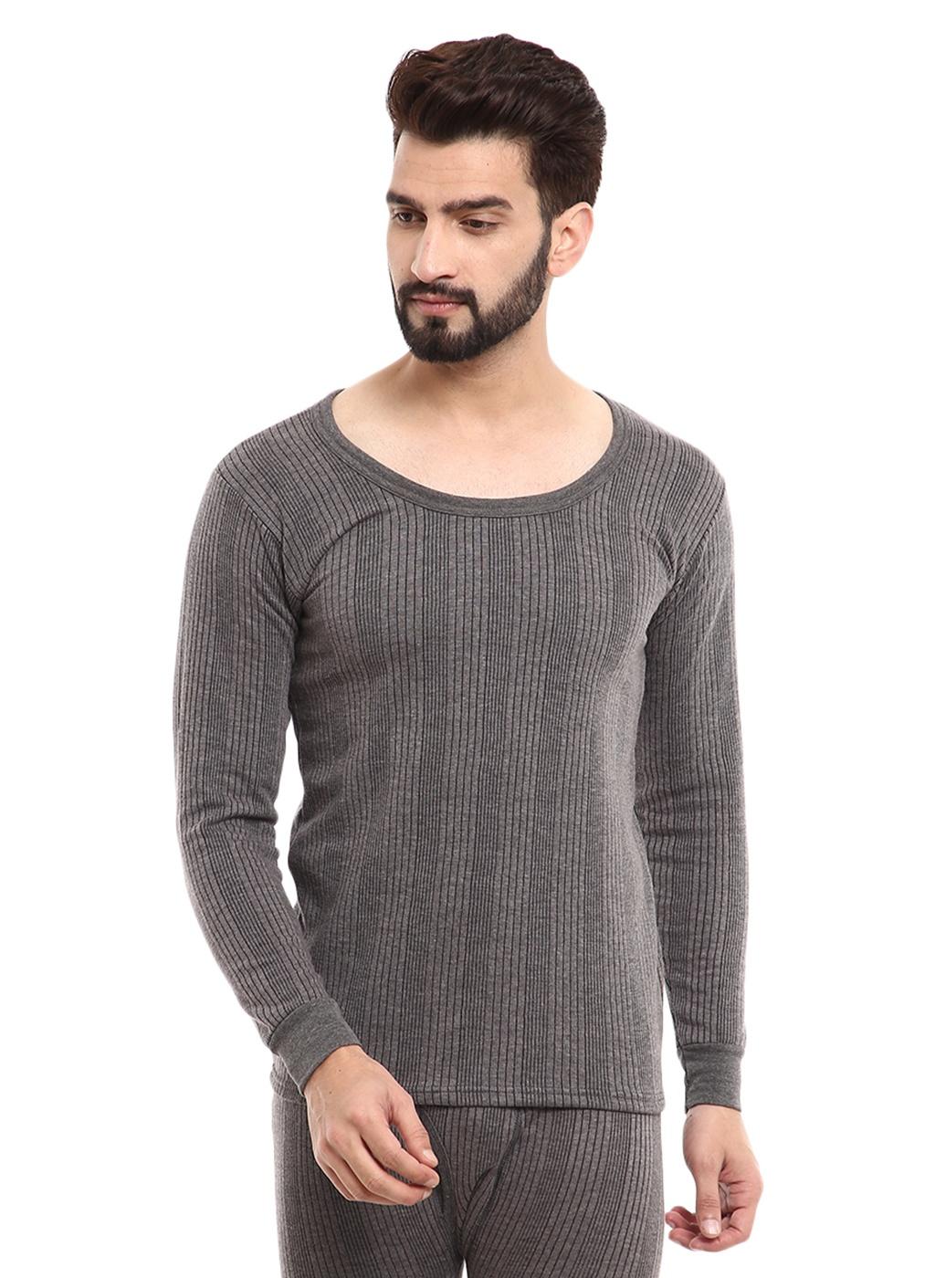 charcoal melange poly cotton thermal set - 20705962 - Zoom Image - 0