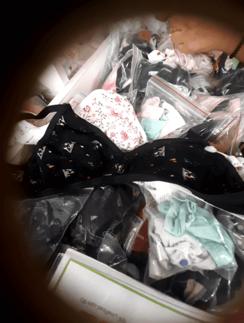 assorted single jersey bra - 20706549 - Standard Image - 0