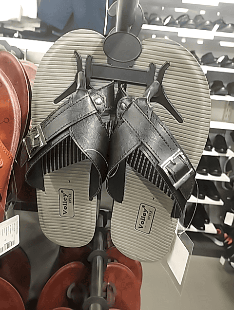 assorted synthetic flip flops - 20716481 - Standard Image - 0