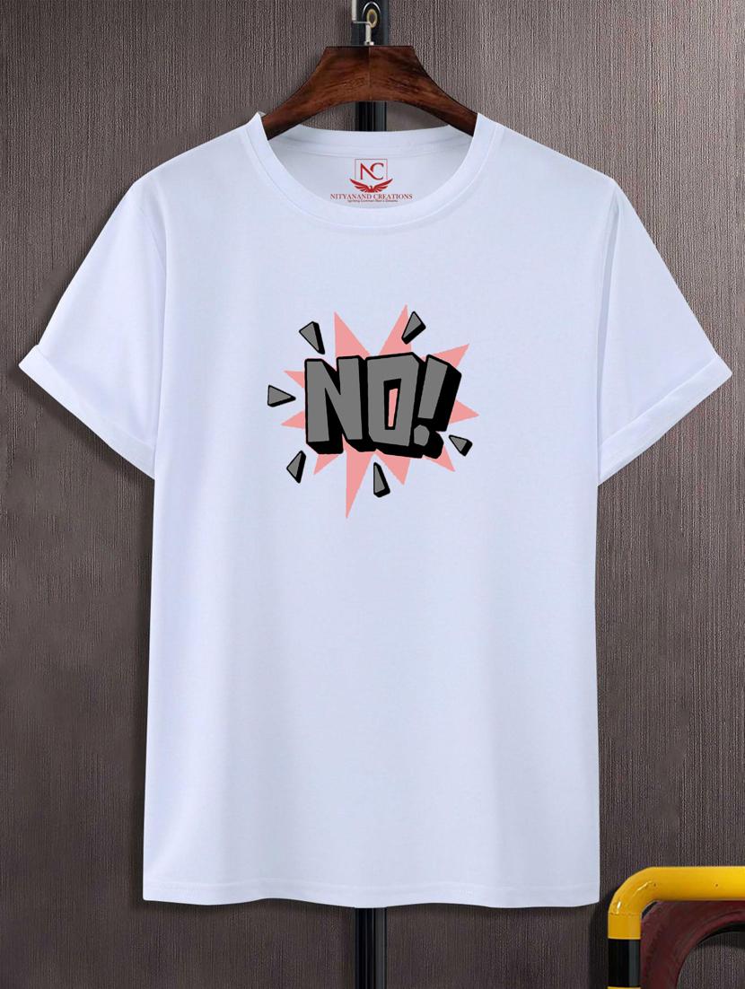 unisex typographic printed t-shirt - 20717594 -  Zoom Image - 0
