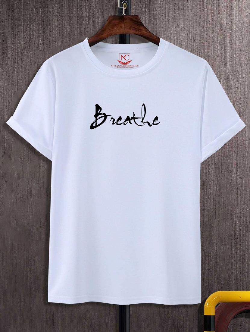unisex typographic printed t-shirt - 20717634 - Zoom Image - 0