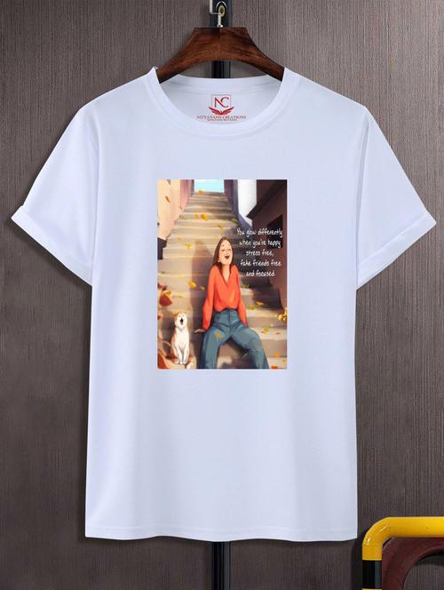 unisex graphic printed t-shirt - 20717697 - Standard Image - 0