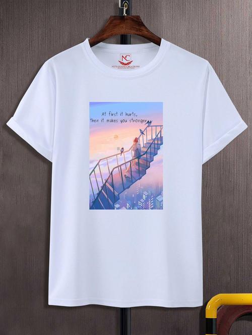 unisex graphic printed t-shirt - 20717702 - Standard Image - 0