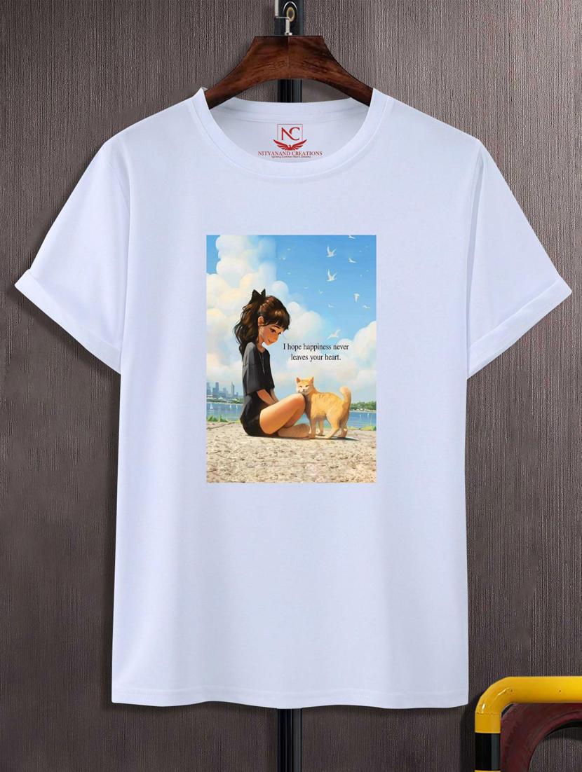 unisex graphic printed t-shirt - 20717707 - Zoom Image - 0
