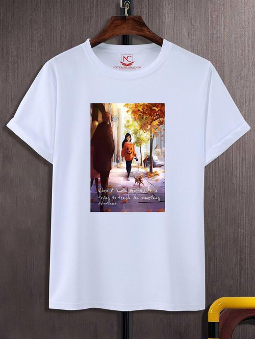 unisex graphic printed t-shirt - 20717712 - Standard Image - 0