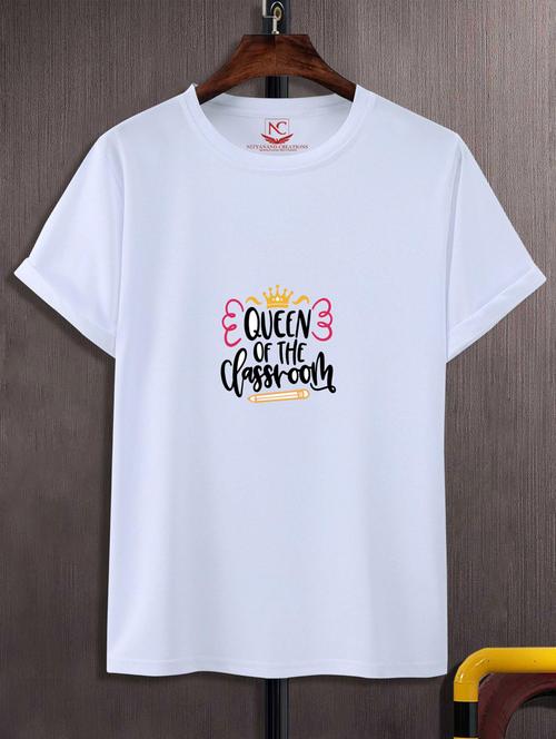 unisex typographic printed t-shirt - 20717785 -  Standard Image - 0