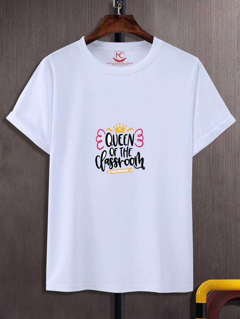 unisex typographic printed t-shirt - 20717785 -  Zoom Image - 0