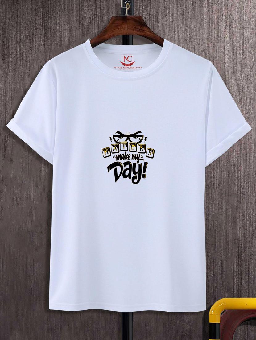 unisex typographic printed t-shirt - 20717807 - Zoom Image - 0