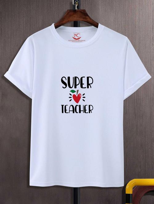 unisex typographic printed t-shirt - 20717811 -  Standard Image - 0