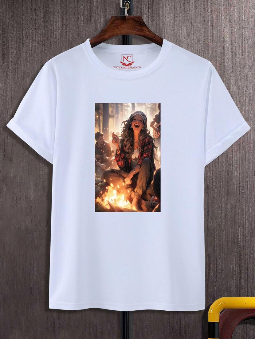 unisex graphic printed t-shirt - 20717949 - Zoom Image - 0