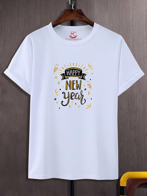 unisex typographic printed t-shirt - 20718175 - Standard Image - 0