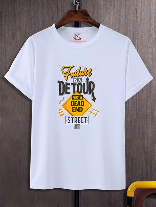 unisex typographic printed t-shirt - 20718216 -  Standard Image - 0