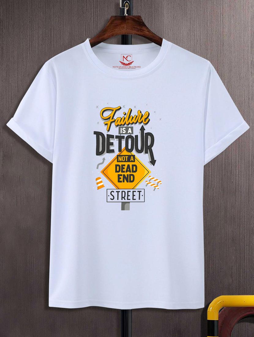 unisex typographic printed t-shirt - 20718216 -  Zoom Image - 0