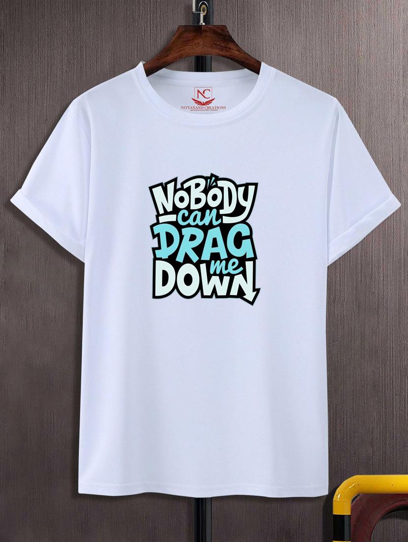 unisex typographic printed t-shirt - 20718222 - Zoom Image - 0