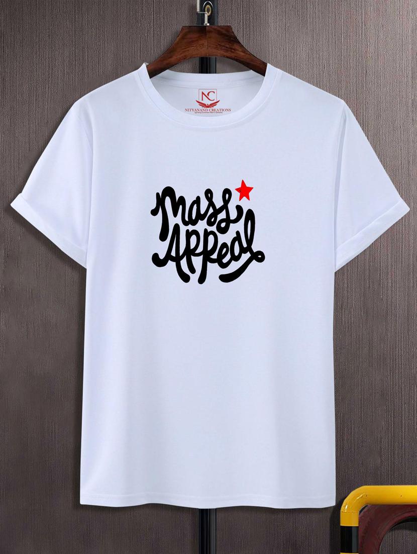 unisex typographic printed t-shirt - 20718354 - Zoom Image - 0