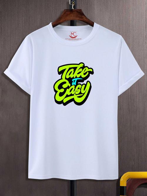 unisex typographic printed t-shirt - 20718376 - Standard Image - 0