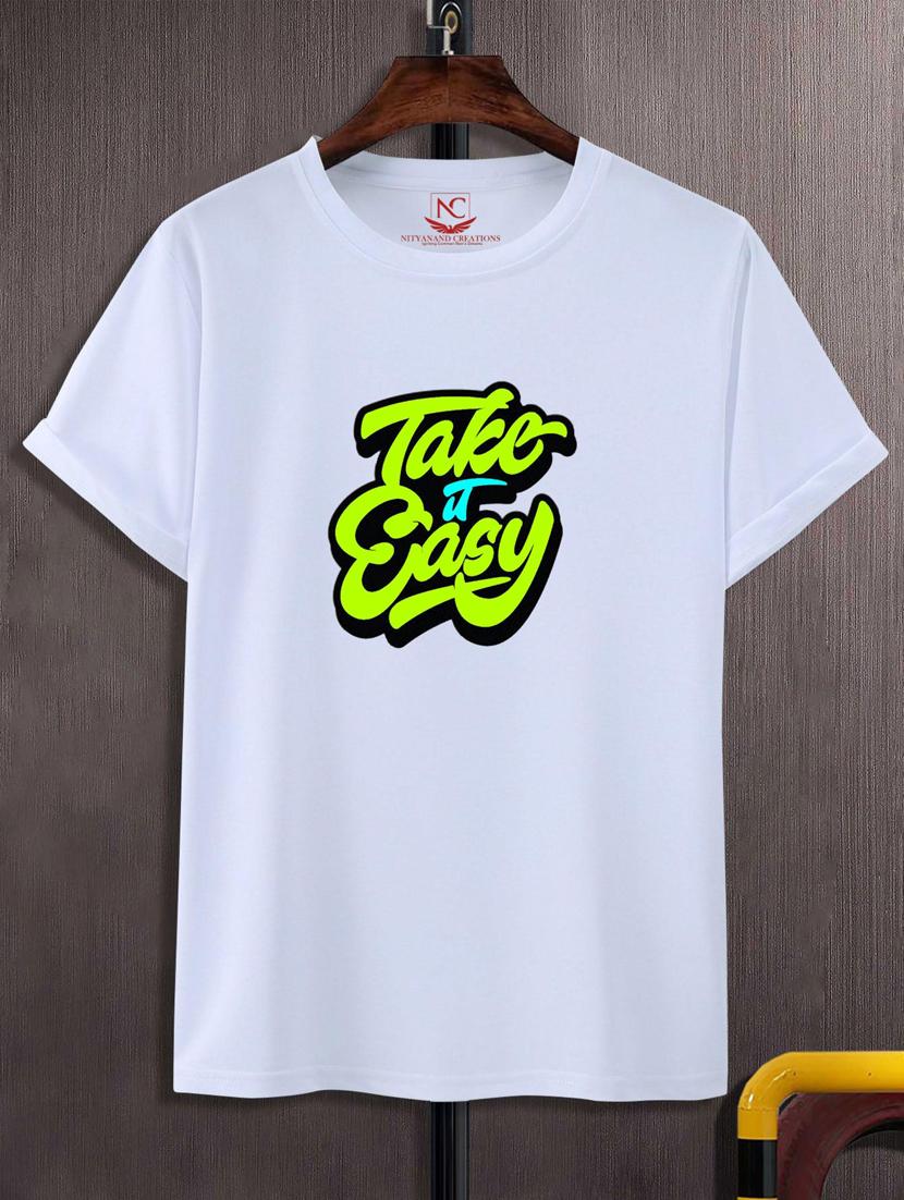 unisex typographic printed t-shirt - 20718376 - Zoom Image - 0