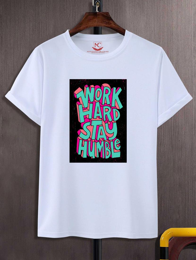 unisex typographic printed t-shirt - 20718497 - Zoom Image - 0