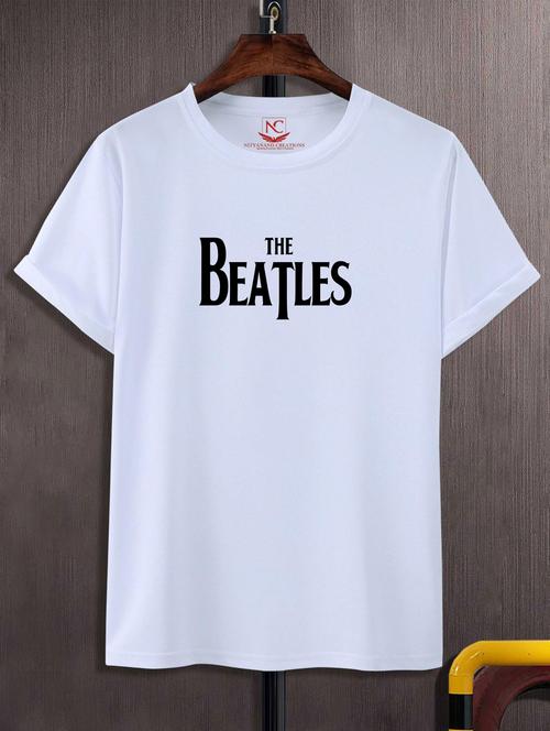 unisex typographic printed t-shirt - 20718771 - Standard Image - 0