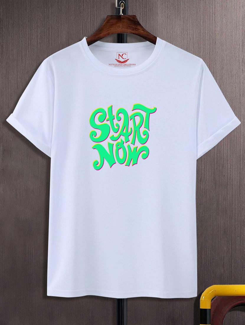 unisex typographic printed t-shirt - 20718790 - Zoom Image - 0