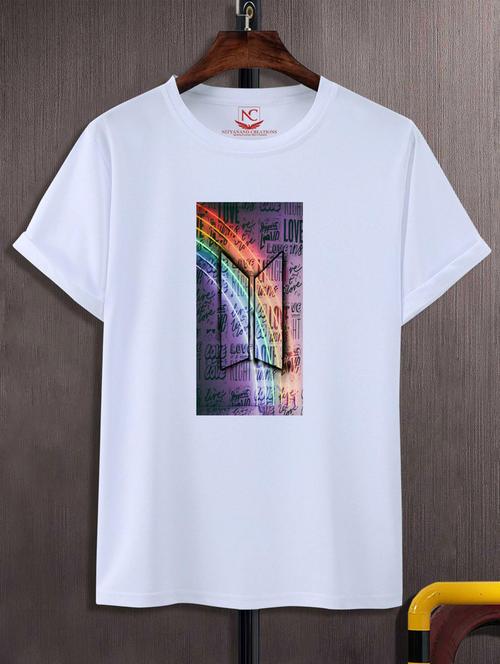unisex graphic printed t-shirt - 20718830 - Standard Image - 0