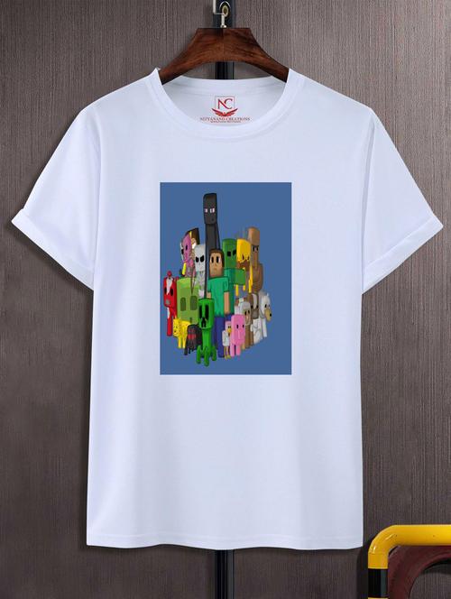 unisex graphic printed t-shirt - 20719317 - Standard Image - 0