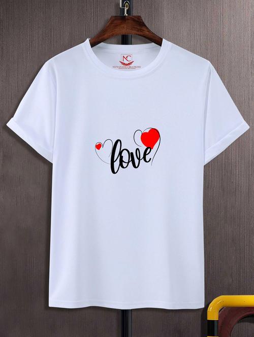 unisex typographic printed t-shirt - 20719373 - Standard Image - 0
