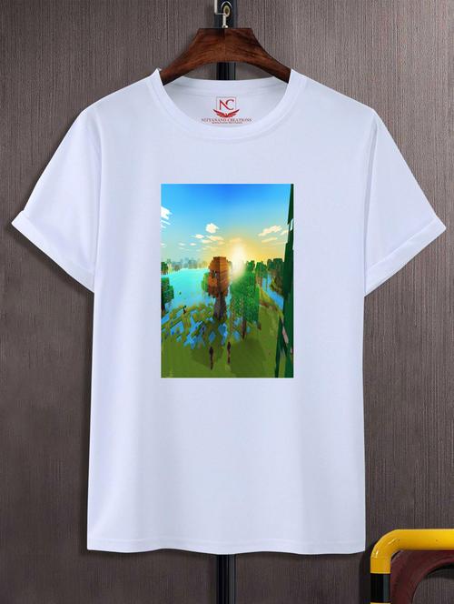 unisex graphic printed t-shirt - 20719378 -  Standard Image - 0
