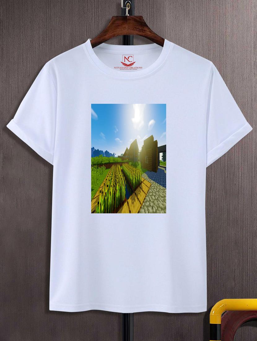 unisex graphic printed t-shirt - 20719386 - Zoom Image - 0