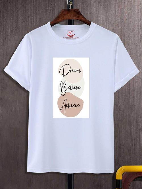 unisex typographic printed t-shirt - 20719501 - Standard Image - 0