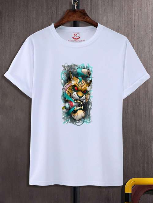 unisex graphic printed t-shirt - 20719717 - Standard Image - 0