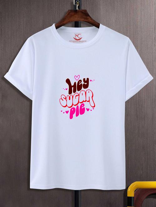 unisex typographic printed t-shirt - 20719823 - Standard Image - 0
