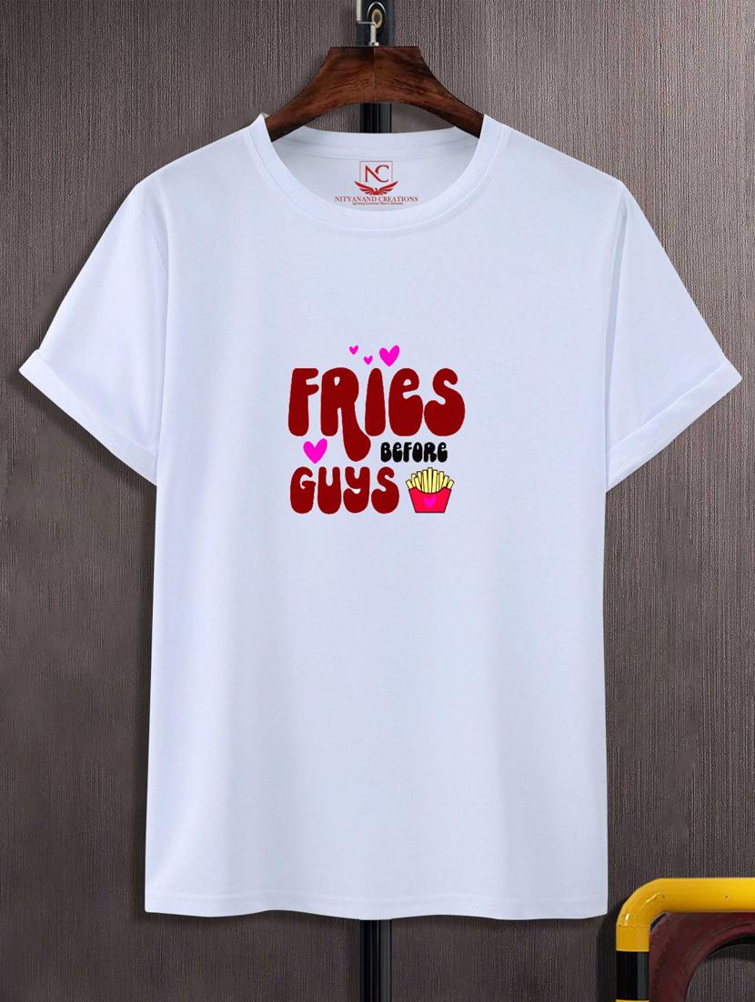 unisex typographic printed t-shirt - 20719824 - Zoom Image - 0