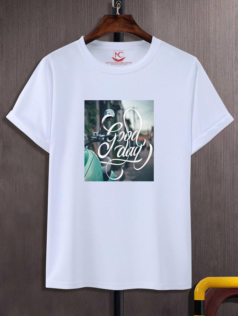 unisex typographic printed t-shirt - 20720018 - Zoom Image - 0