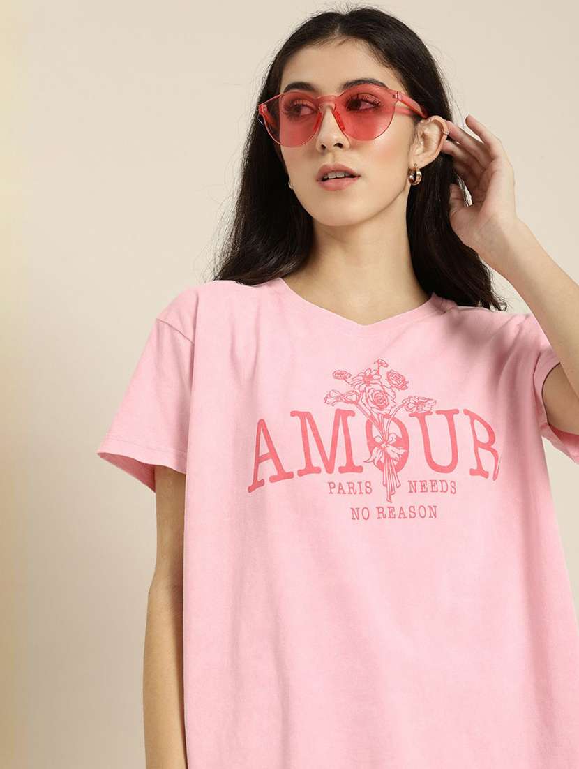 rosewater round neck t-shirt - 20721637 - Standard Image - 3